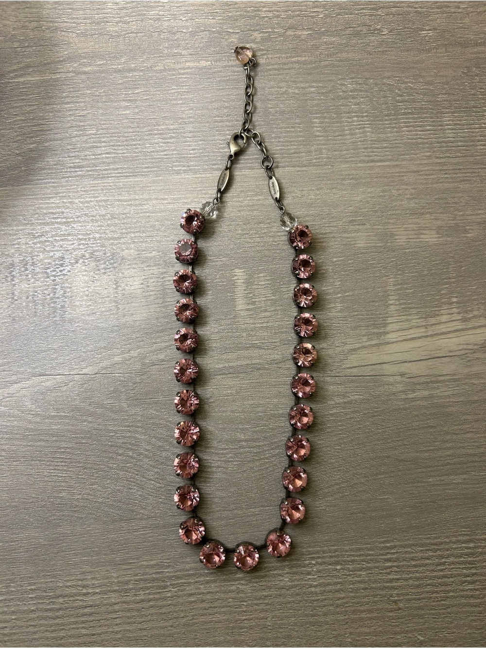 Pink Crystal Sabika Necklace Spring-Summer 2013